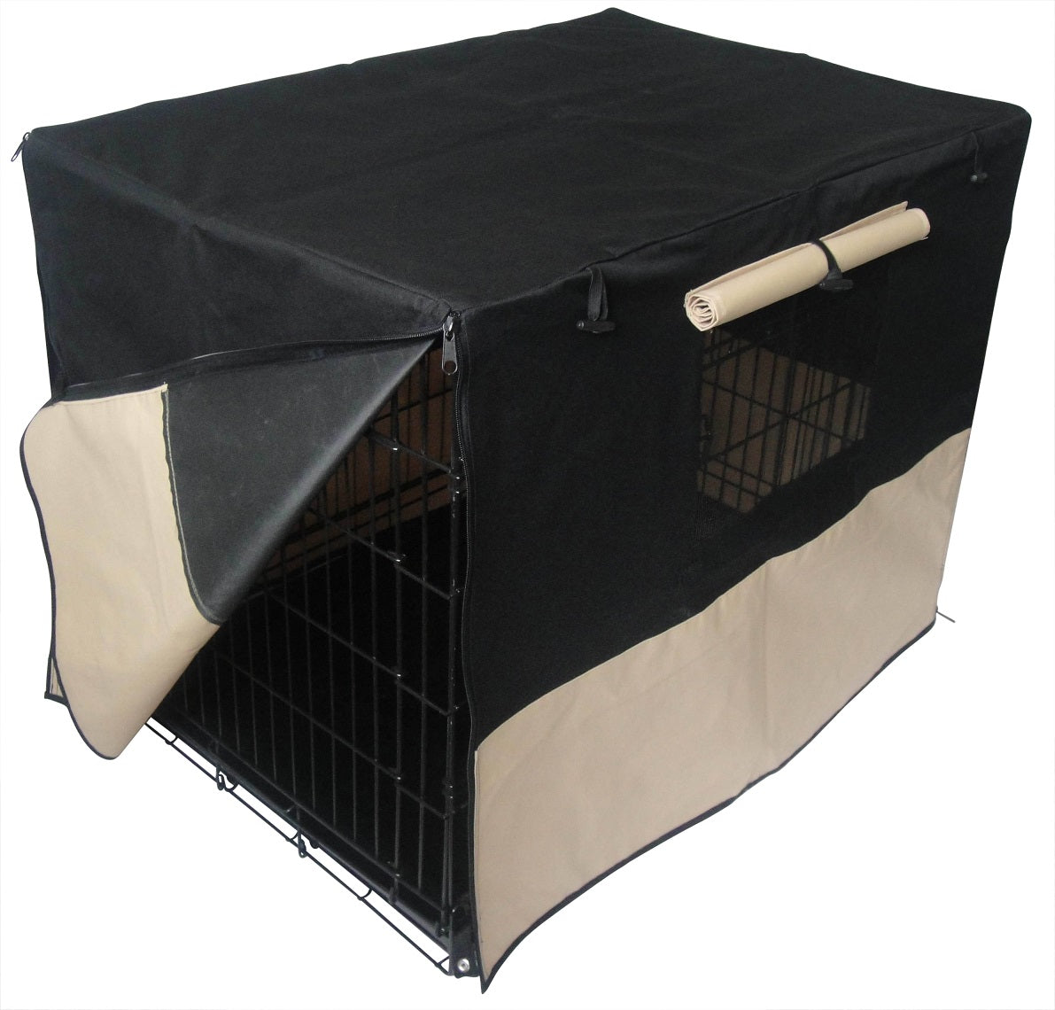 36" Pet Dog Crate with Waterproof Cover - image4
