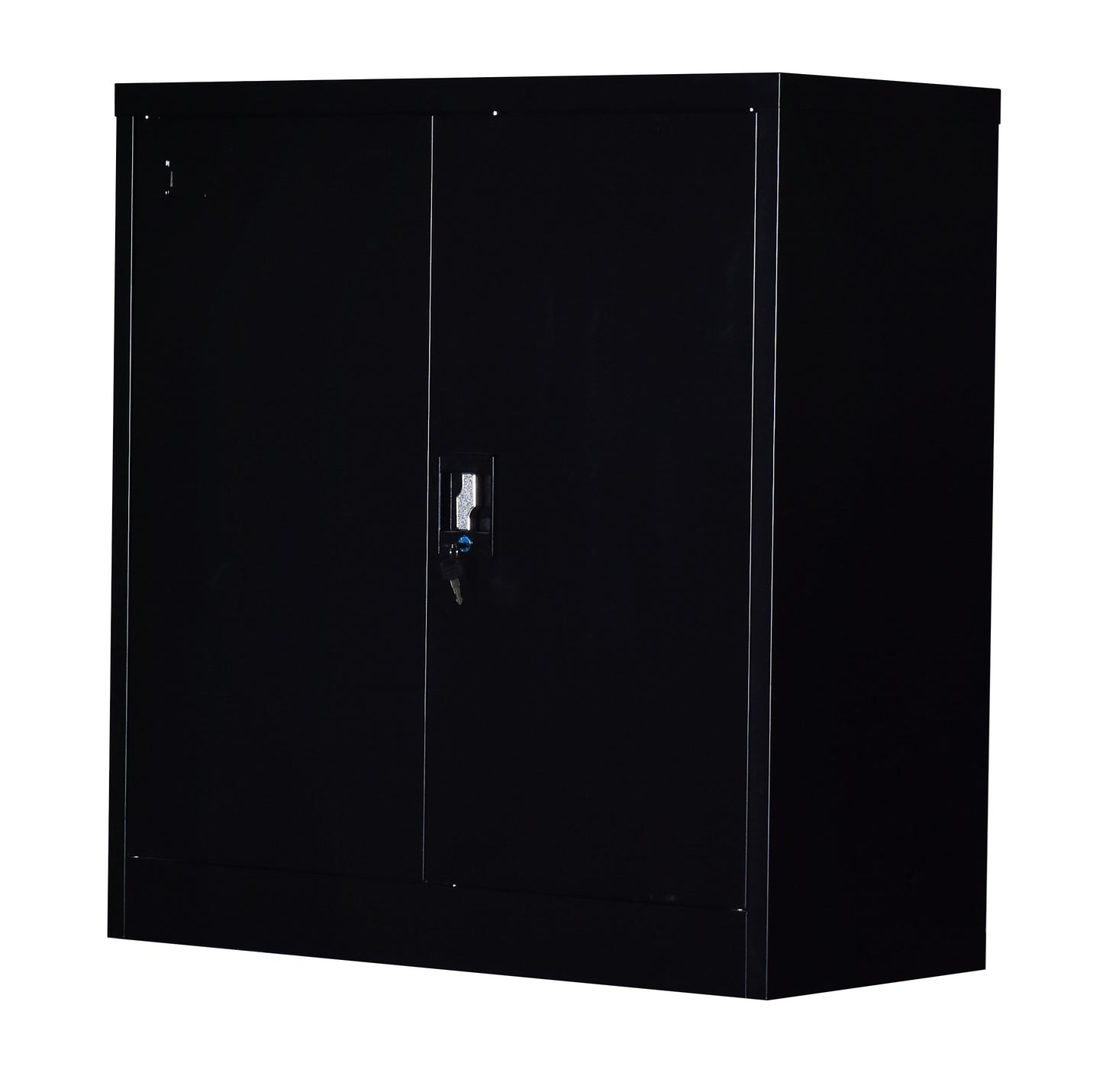Two-Door Shelf Office Gym Filing Storage Locker Cabinet Safe - image8