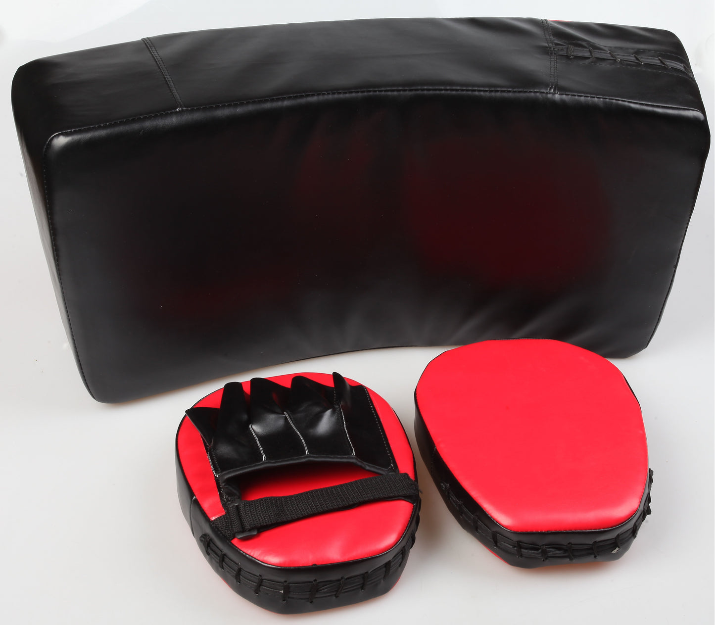 Kicking Boxing Sparring Shield & Punching Pad Mitts Combo - image3