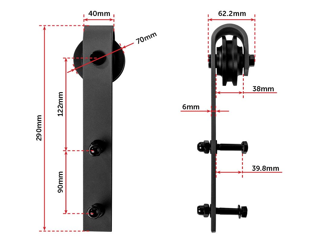 Sliding Barn Door Hardware - image5