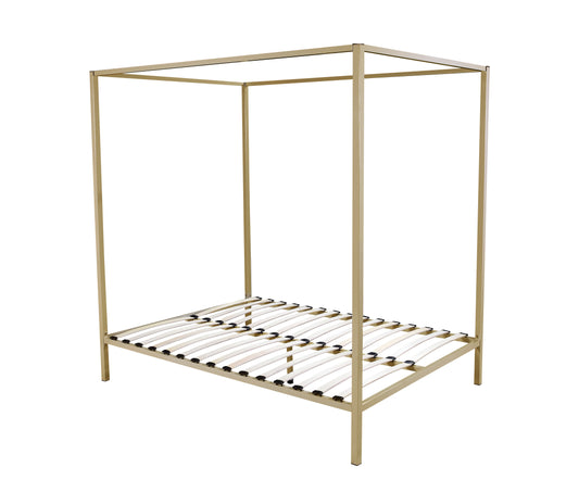 4 Four Poster Queen Bed Frame - image1