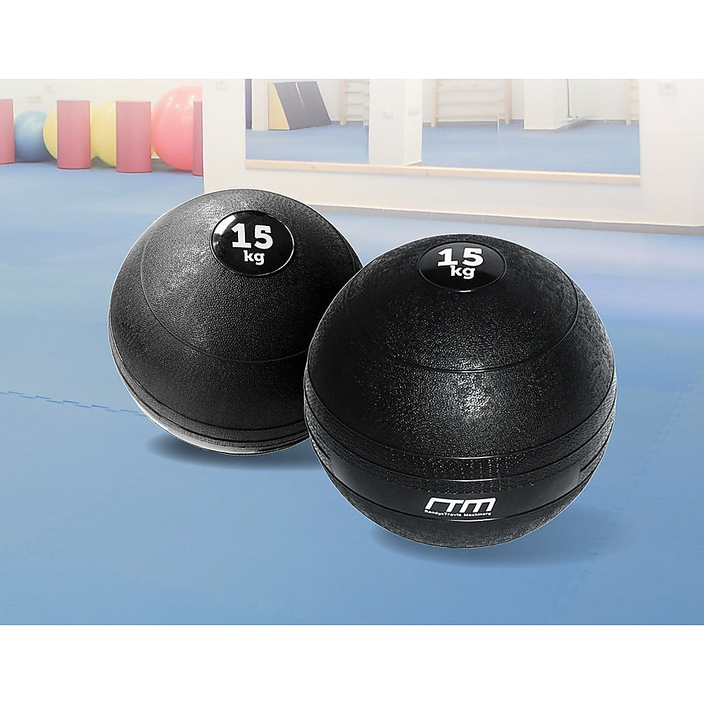 15kg Slam Ball No Bounce Crossfit Fitness MMA Boxing BootCamp - image2