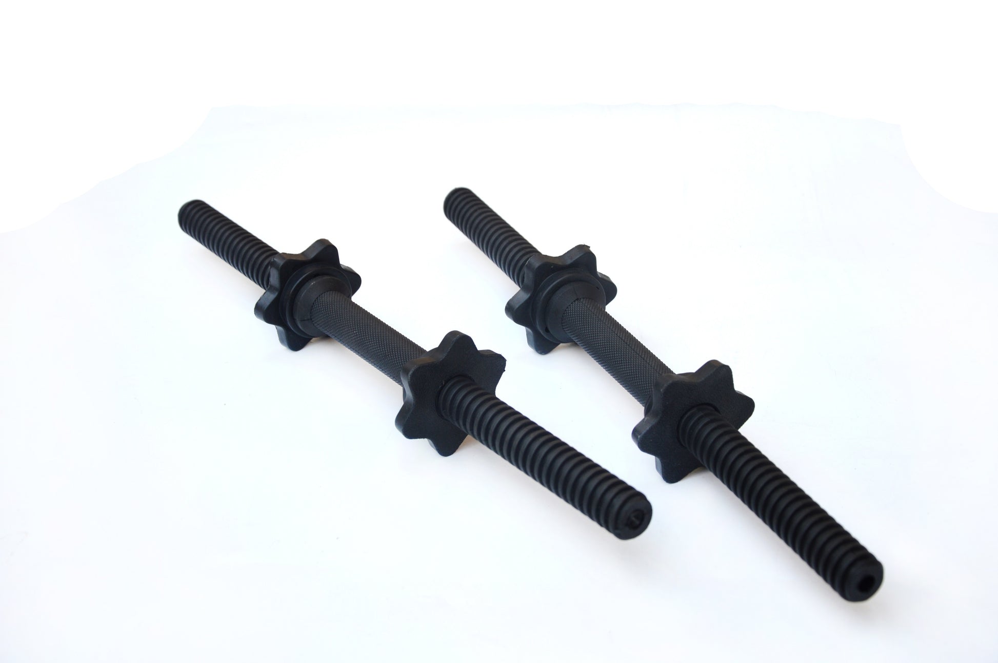 45cm - 1 Pair Dumbbell Bar 25mm Diameter - PVC Coated Dumbell Handle - image2