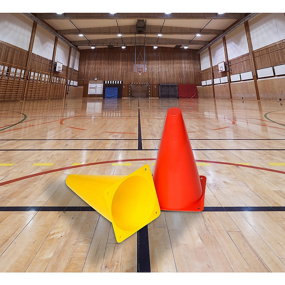 230mm Training Cones Set Witches Hat Football Soccer Rugby Traffic - image2