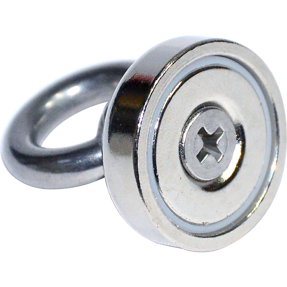 12Kg SALVAGE Strong MAGNET N52 Neodymium Eyebolt Circular Ring - image5