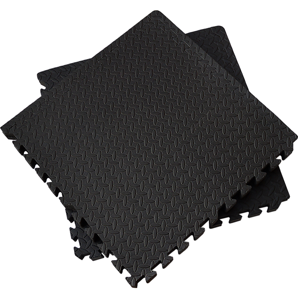 12 Tiles EVA Rubber Foam Gym Mat 60cm x 60cm 2.5cm Fitness Flooring - image1