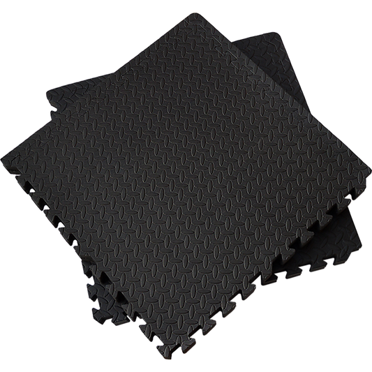 12 Tiles EVA Rubber Foam Gym Mat 60cm x 60cm 2.5cm Fitness Flooring - image1