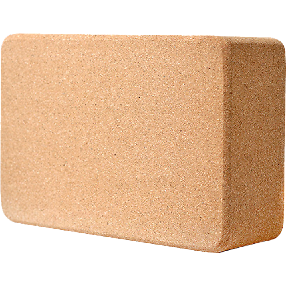 2x ECO-Friendly Cork Yoga Block Organic Yoga Prop Accessory Exercise Brick - image5