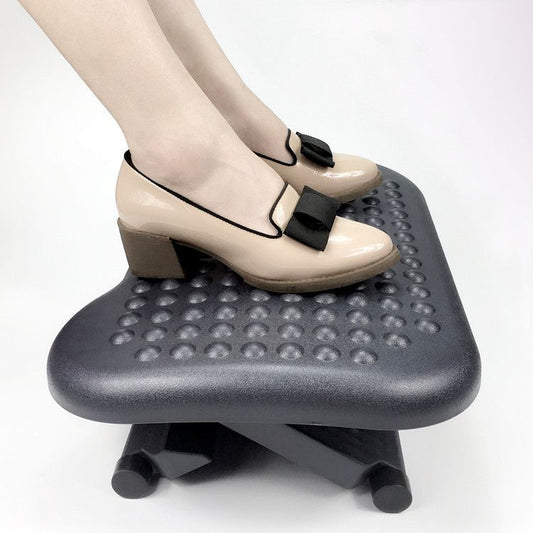 Footrest Under Desk Foot / Leg Rest for Office Chair Ergonomic Computer Plastic - image1