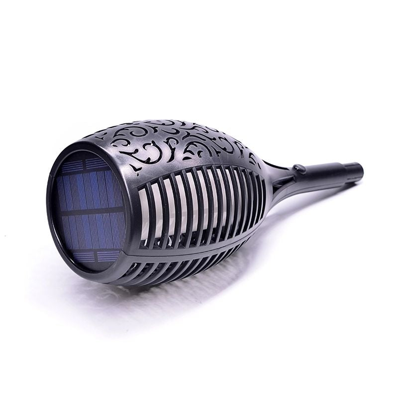 10 Pack Solar Torch Lights 96 LED Flickering Lighting Dancing Flame Garden Lamp - image10