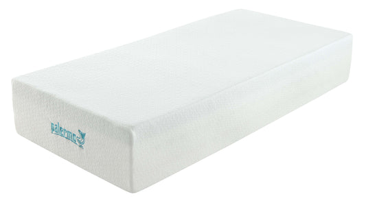 Palermo Single Mattress 30cm Memory Foam Green Tea Infused CertiPUR Approved - image1