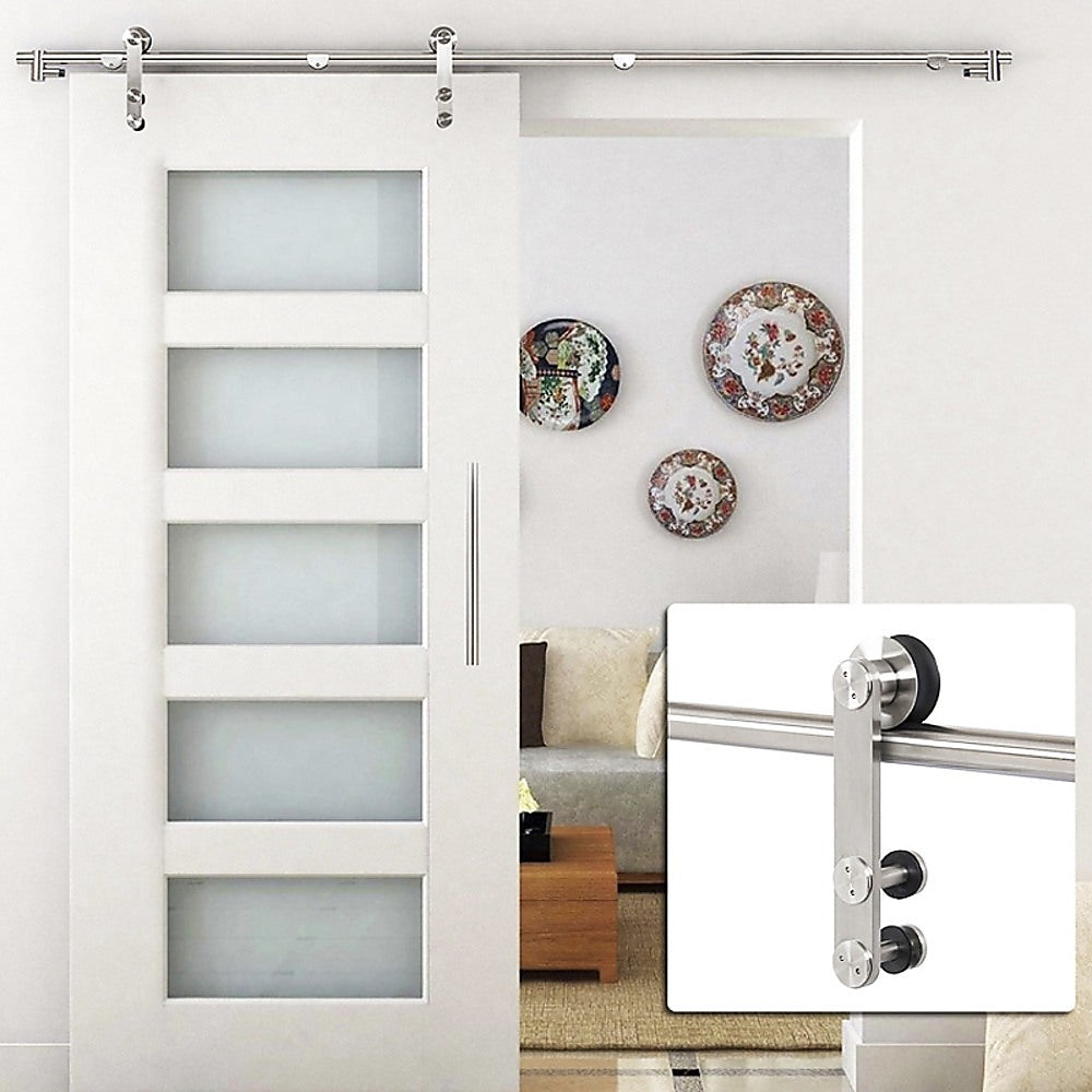 Sliding Barn Door Hardware Stainless Steel - image3