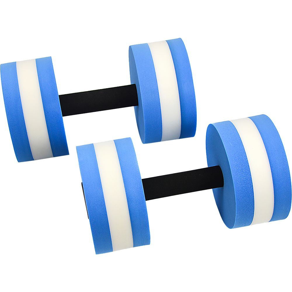 2x Water Aerobics Dumbbell EVA Aquatic Barbell Aqua Fitness - image1