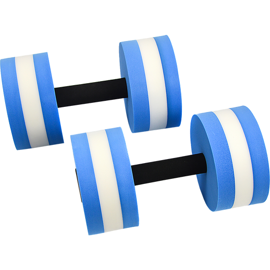 2x Water Aerobics Dumbbell EVA Aquatic Barbell Aqua Fitness - image1