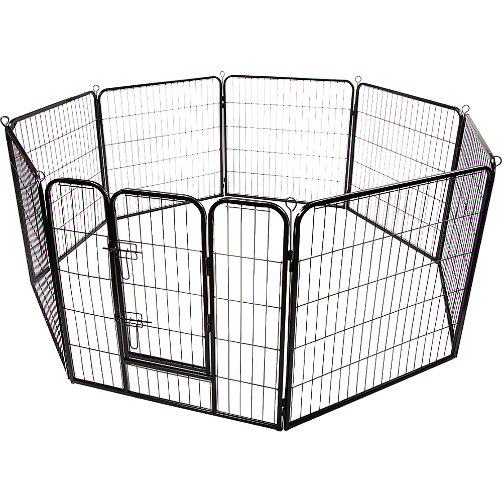 8 Panel Heavy Duty Pet Dog Playpen Puppy Exercise Fence Enclosure Cage - image5