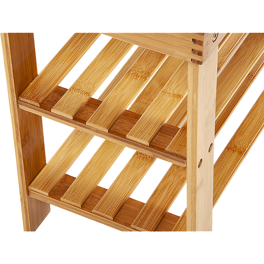 3 Tier Shoe Rack Bamboo Wooden Storage Shelf Stand Bench Cabinet Organiser - image7