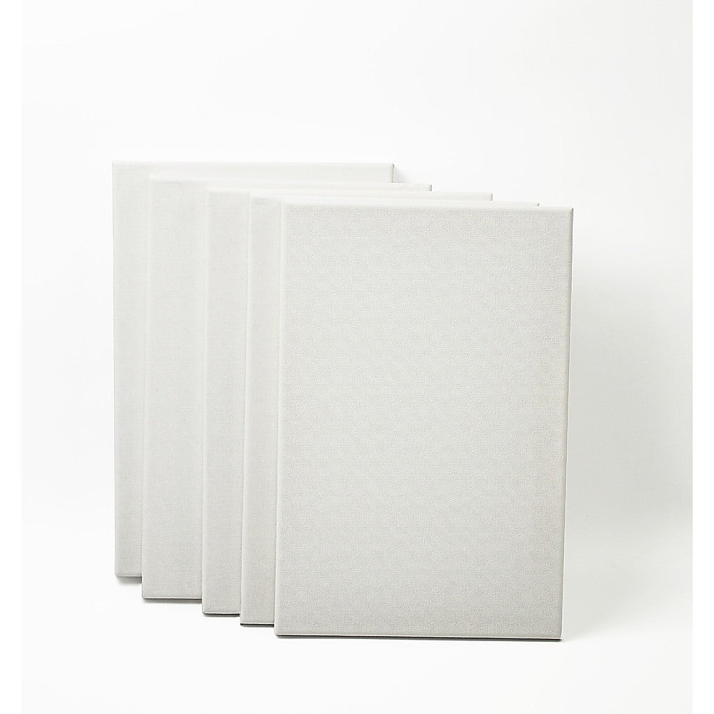 5 pack of 20x30cm Artist Blank Stretched Canvas Canvases Art Large White Range Oil Acrylic Wood - image5