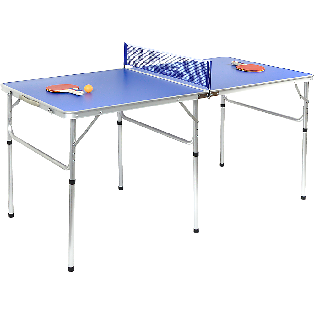 152cm Portable Tennis Table, Folding Ping Pong Table Game Set - image1