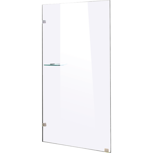 900 x 2000mm Frameless 10mm Safety Glass Shower Screen - image1