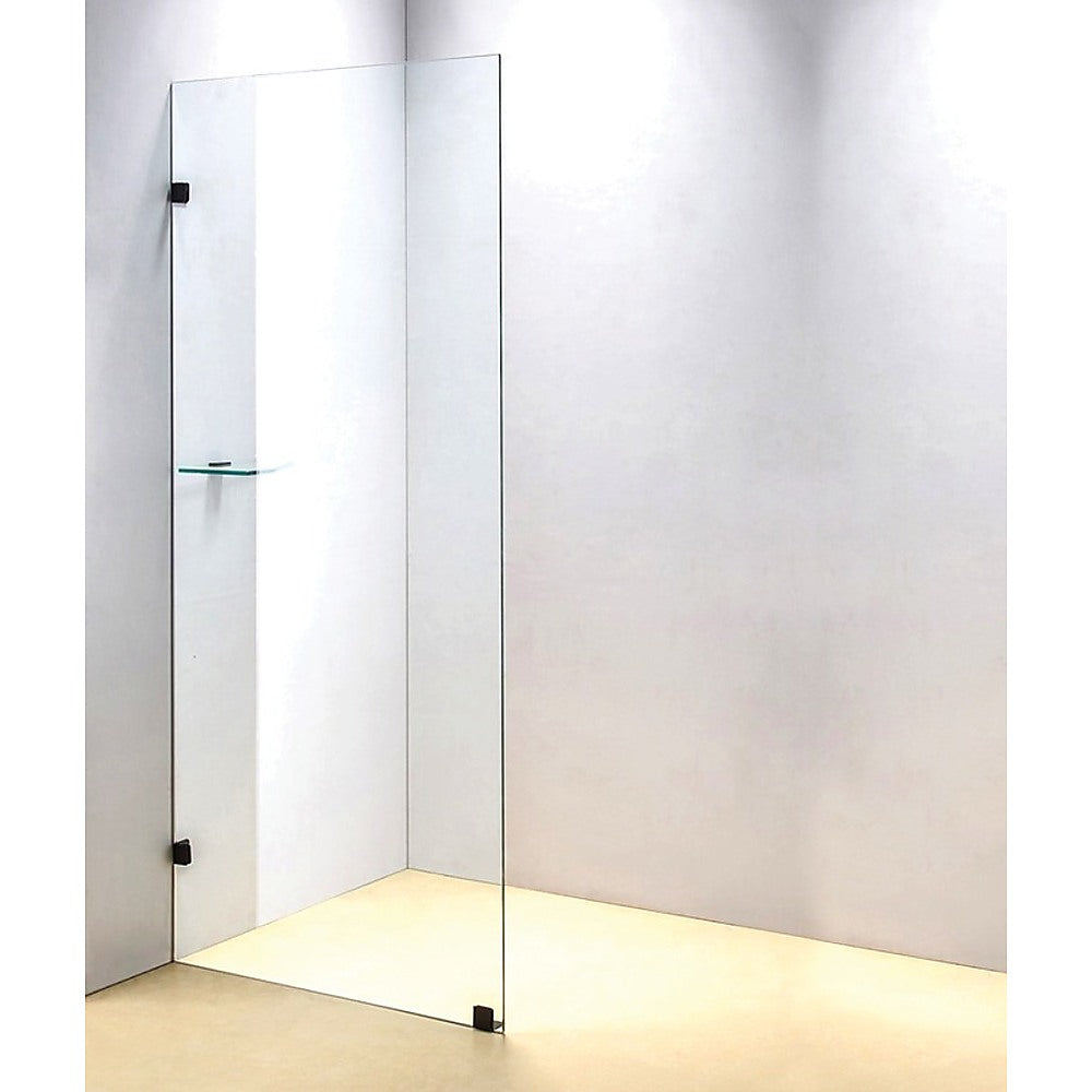 800 x 2000mm Frameless 10mm Safety Glass Shower Screen - image4