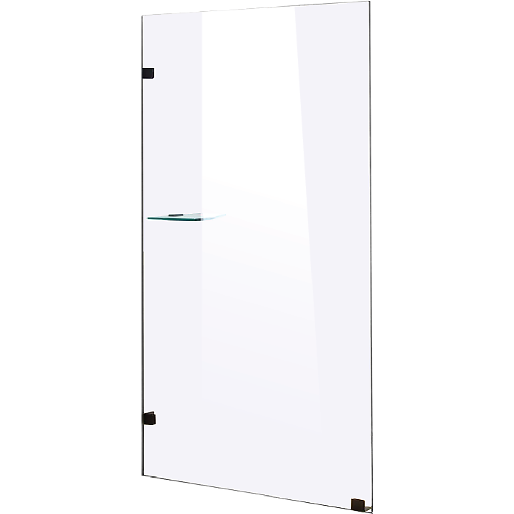 900 x 2000mm Frameless 10mm Safety Glass Shower Screen - image1