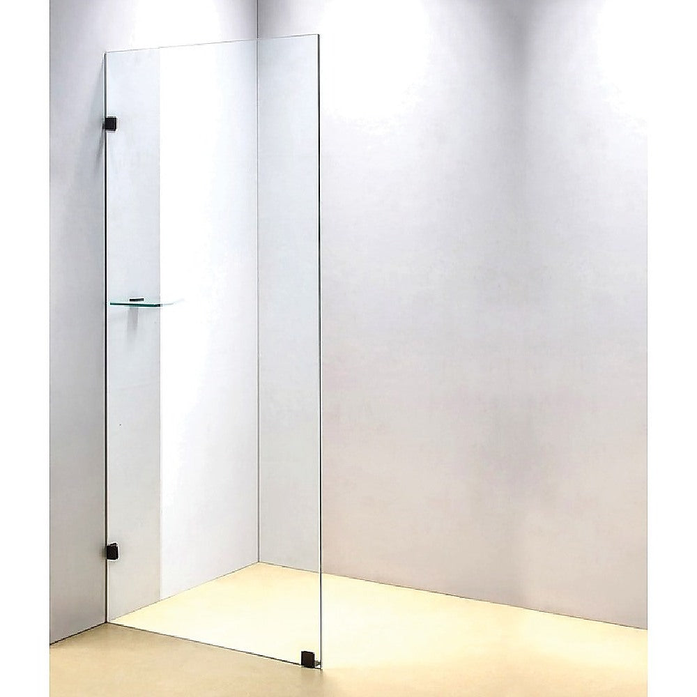 900 x 2100mm Frameless 10mm Safety Glass Shower Screen - image2