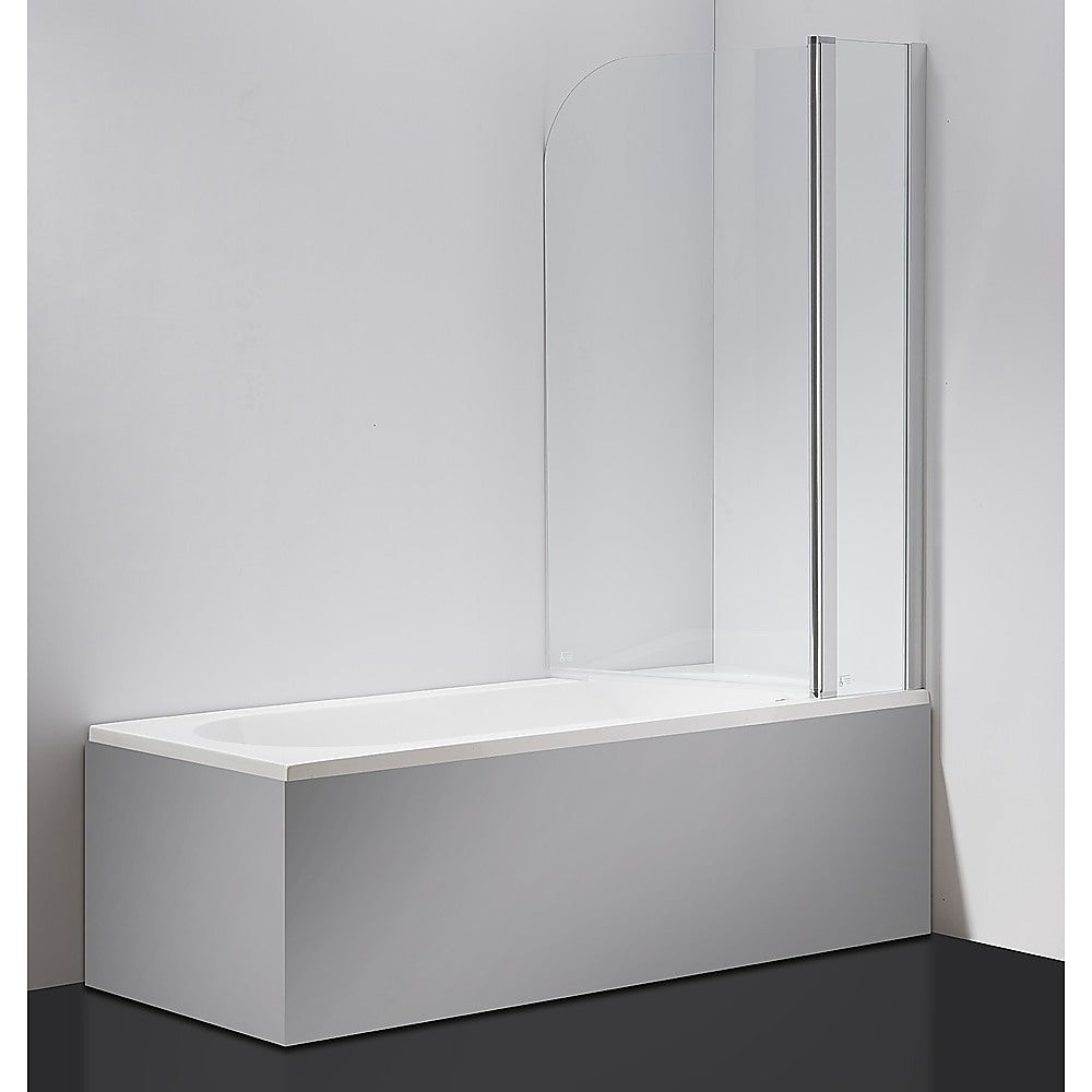 180∞ Pivot Door 6mm Safety Glass Bath Shower Screen 1000x1400mm By Della Francesca - image5