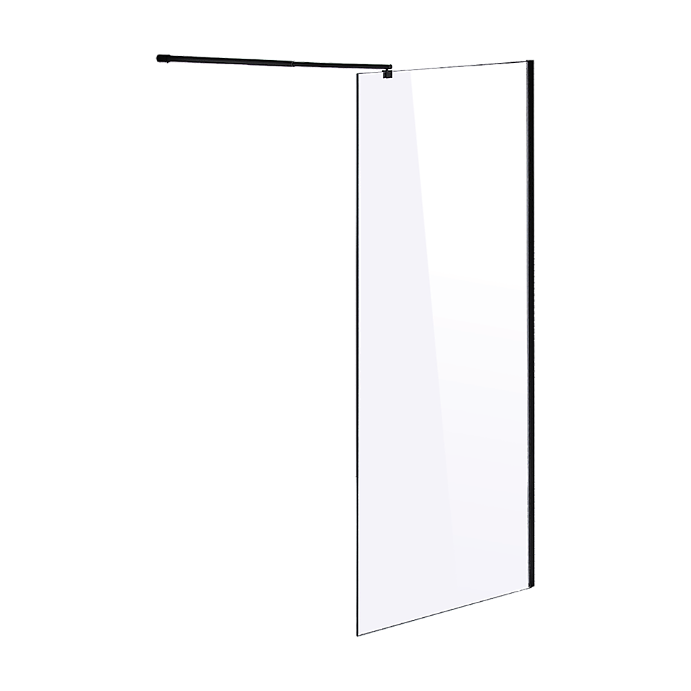 1000 x 2000mm Frameless 10mm Safety Glass Shower Screen - image1