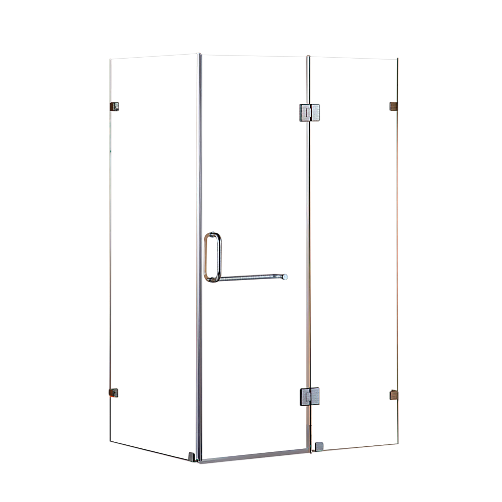 1200 x 900mm Frameless 10mm Glass Shower Screen - image1