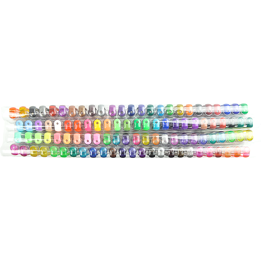 Glitter Gel Pens (100 pack) with 2.5X More Ink - Craft, Kids & Adult Colouring - image7