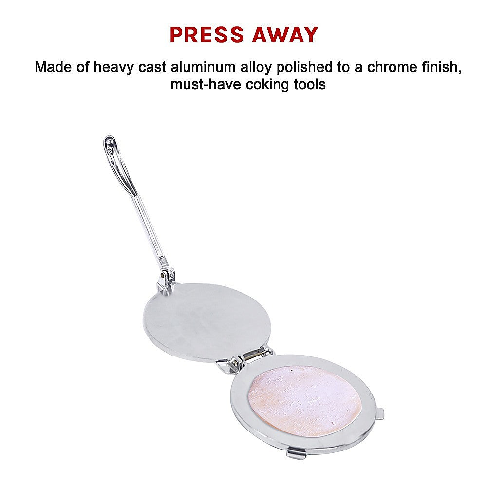 20cm Premium Tortilla Press Flat Bread Maker Taco Roti Chapati Health Food Pastry - image8