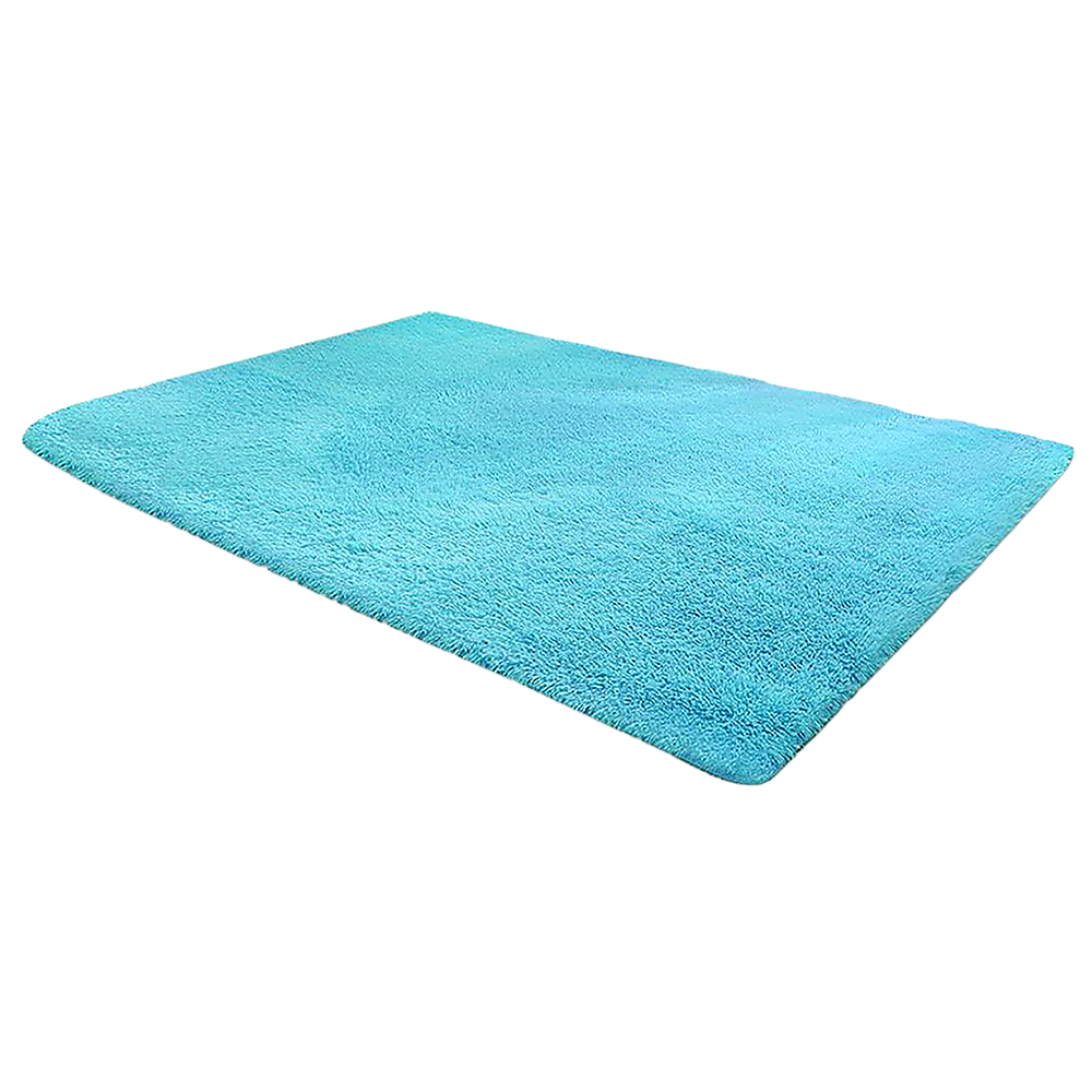 200x140cm Floor Rugs Large Shaggy Rug Area Carpet Bedroom Living Room Mat - Turquoise - image1
