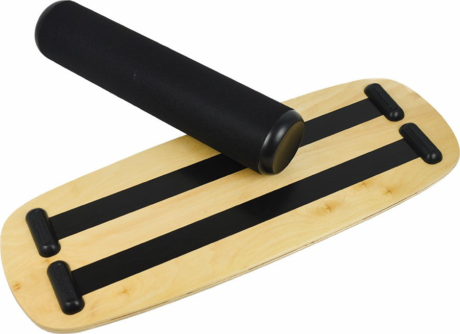 Balance Board Trainer with Adjustable Stopper Wobble Roller - image4