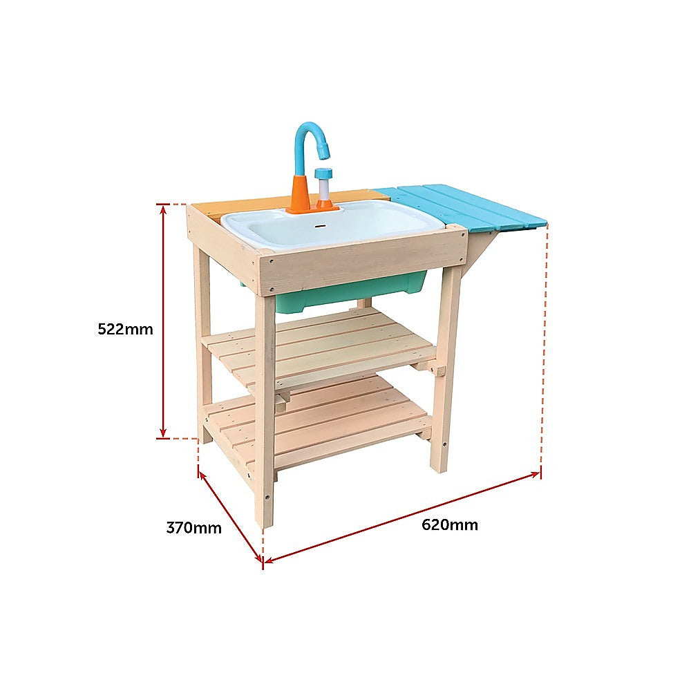 Children‚Äôs Outdoor Play Mud Kitchen Sand Pit - image5