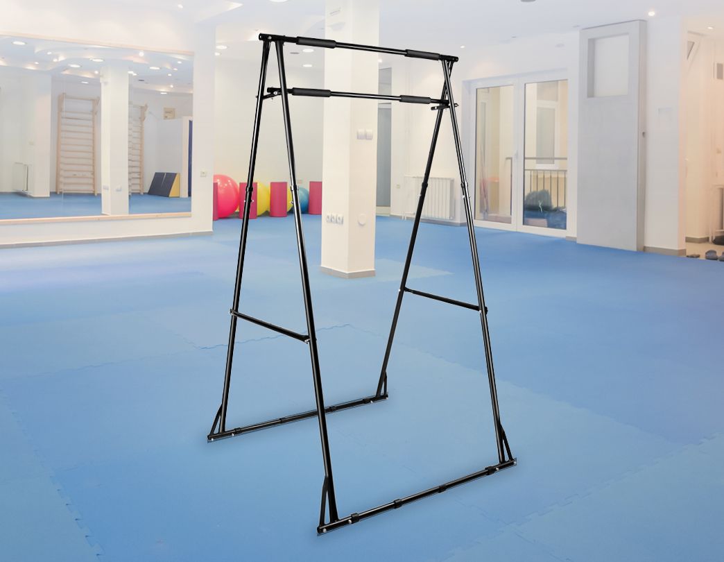 Pull-up Bar Free Standing Pull up Stand Sturdy Frame Indoor Pull Ups Machine - image12