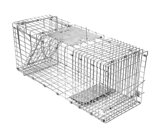 Trap Humane Possum Cage Live Animal Safe Catch Rabbit Cat Hare Fox Bird - image1