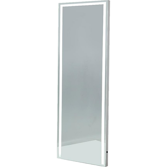 LED Full Length Mirror Standing Floor Makeup Wall Light Mirror 1.6M - image1
