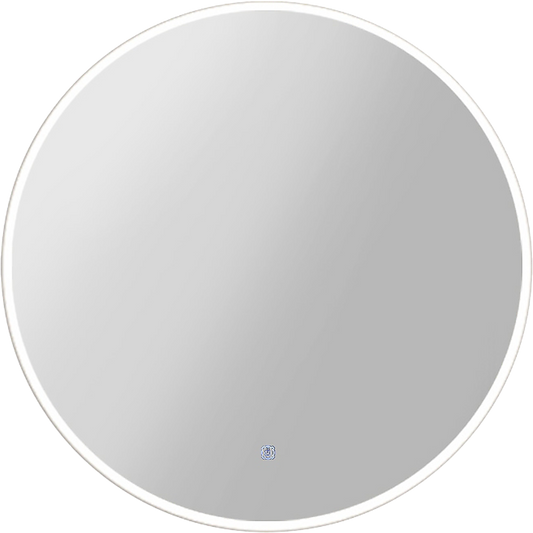 50cm LED Wall Mirror Bathroom Mirrors Light Decor Round - image1