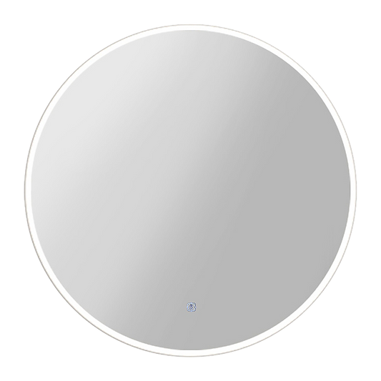 60cm LED Wall Mirror Bathroom Mirrors Light Decor Round - image1