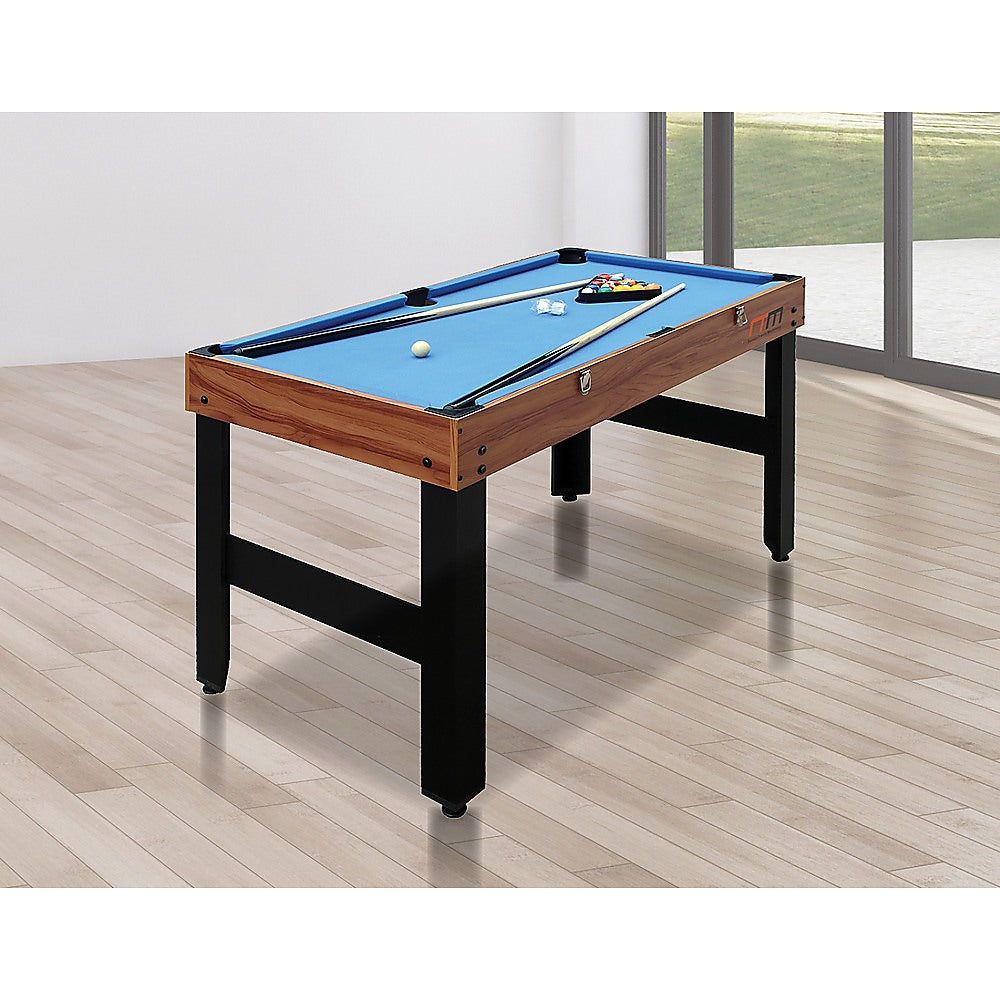 4FT 3-in-1 Games Foosball Soccer Hockey Pool Table Table - image5