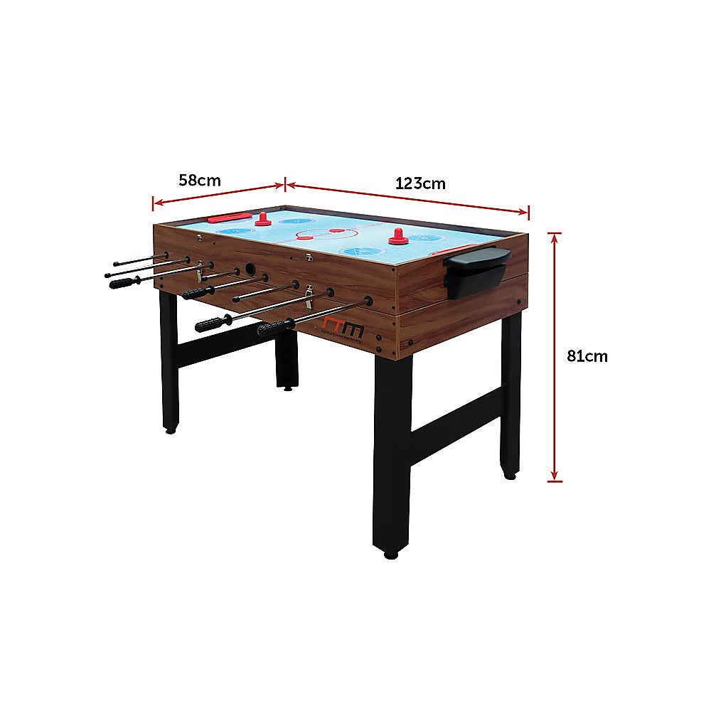 4FT 3-in-1 Games Foosball Soccer Hockey Pool Table Table - image11