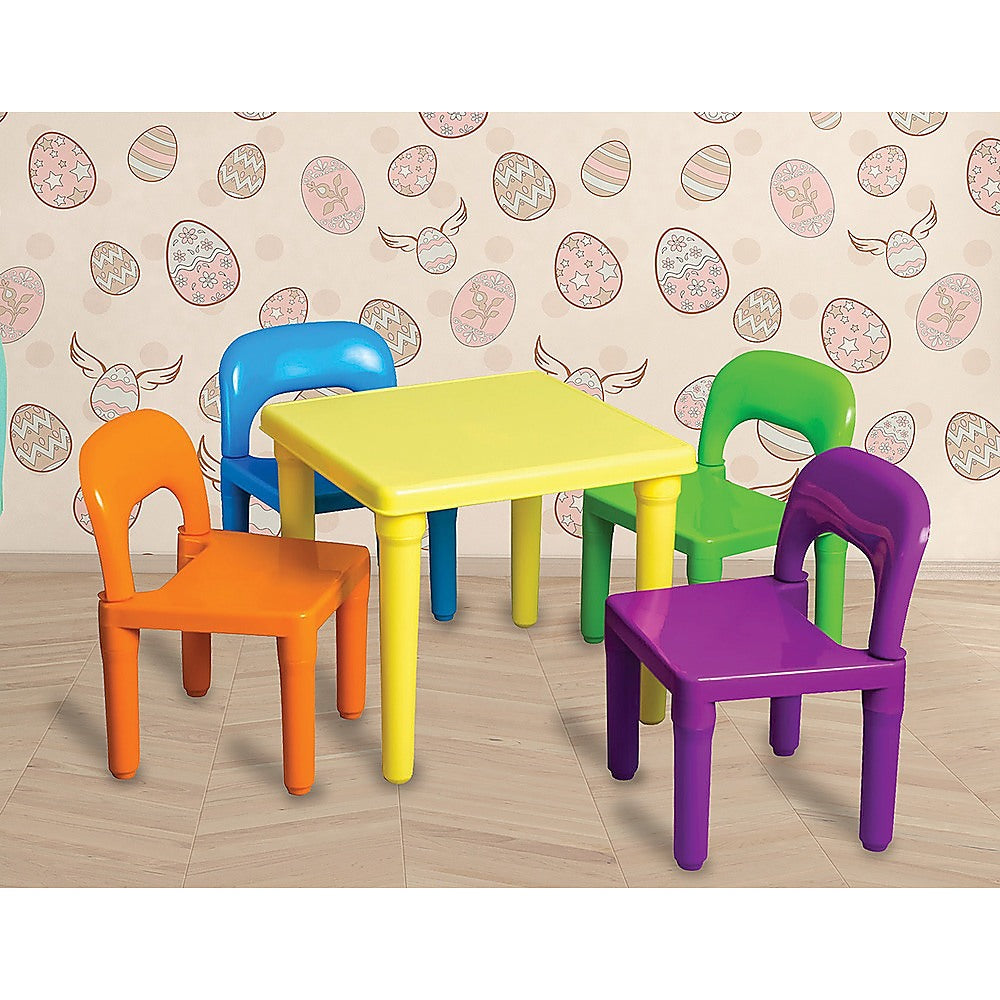 Kids Table and Chairs Play Set Toddler Child Toy Activity Furniture In-Outdoor - image2