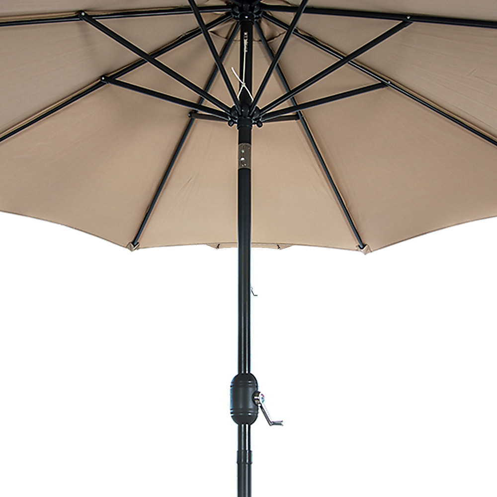 9FT Patio Umbrella Outdoor Garden Table Umbrella with 8 Sturdy Ribs - image7