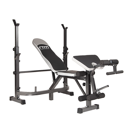 Multi Station Home Gym Weight Bench Press Leg Equipment Set Fitness Exercise - image1