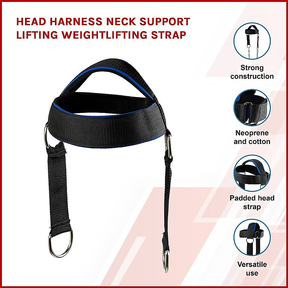 Head Harness Neck Support Lifting Weightlifting Strap - image3