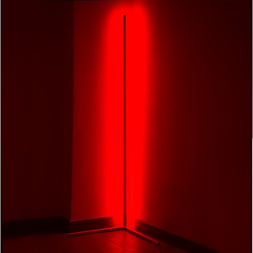 Modern - Colour RGB - Minimalist LED Corner Floor Lamp - White - Mood Lighting - image3
