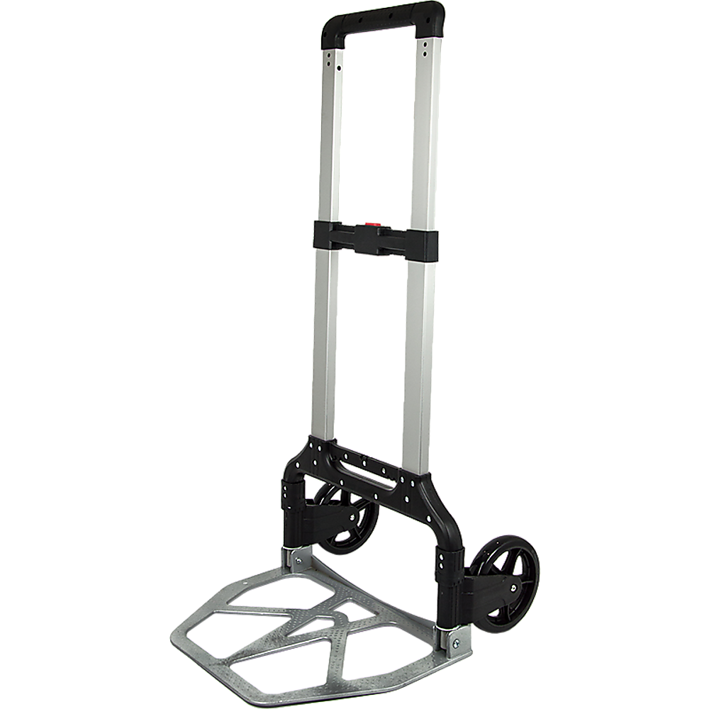 150KG Portable Cart Folding Dolly Push Truck Hand Collapsible Luggage Trolley - image5