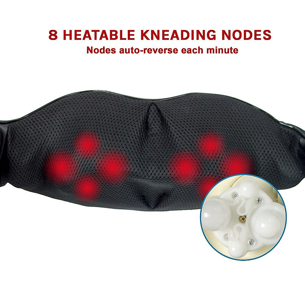 Shiatsu Neck & Back Massager with Heat Deep Kneading Massage Pillow for Shoulder - image6