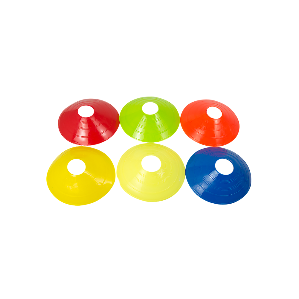 60 Pack Sports Training Discs Markers Cones Soccer AFL Exercise Personal Fitness - image6