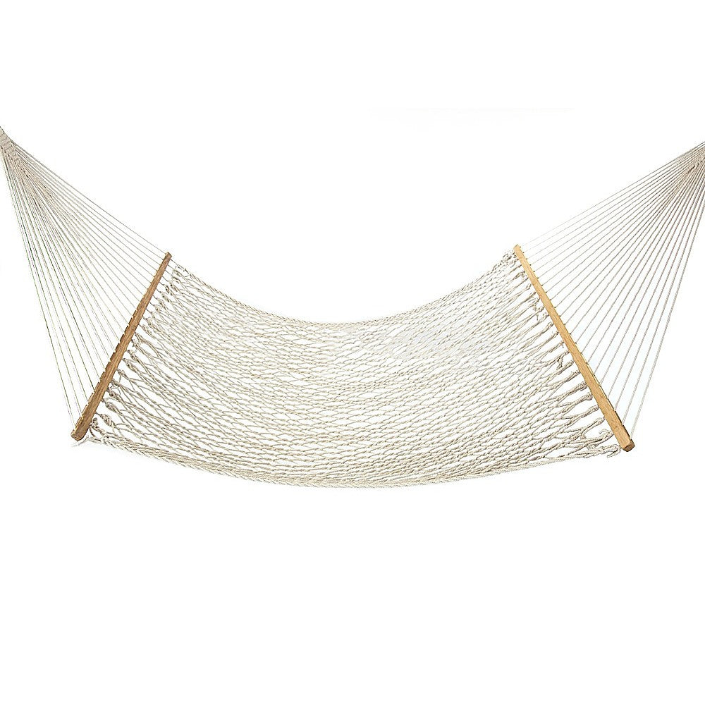 4m Traditional Cotton Rope Hammock with Hanging Hardware - image4